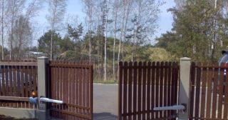 Купить распашные ворота из штакетника Вязники, цена от 2708 руб.